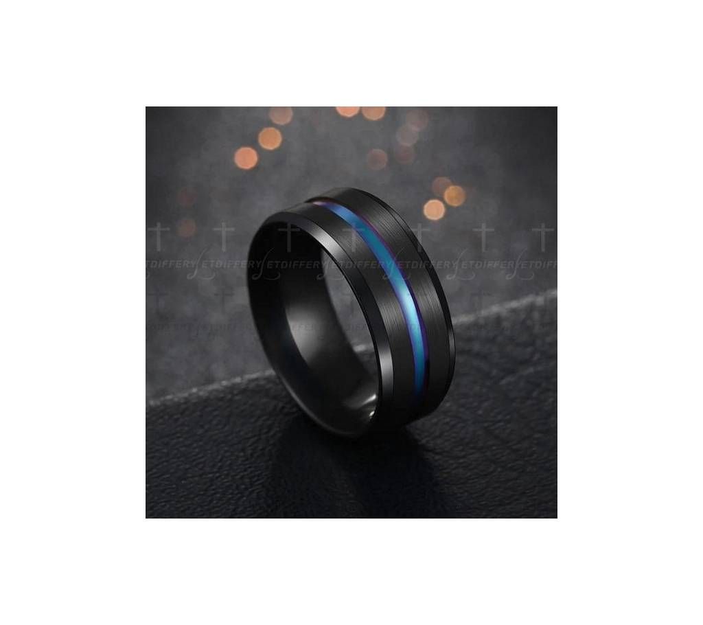 Brushed Surface Two Color Black Blue