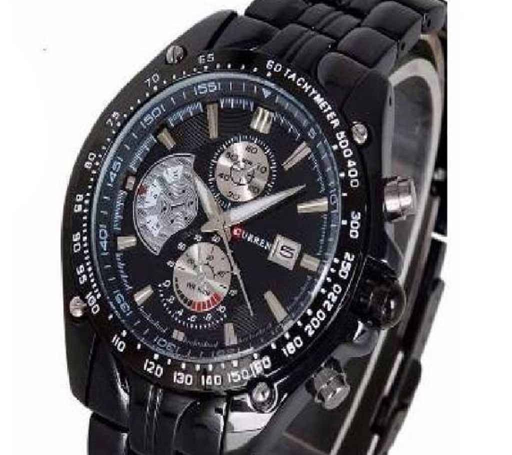 CURREN Jents Watch Black