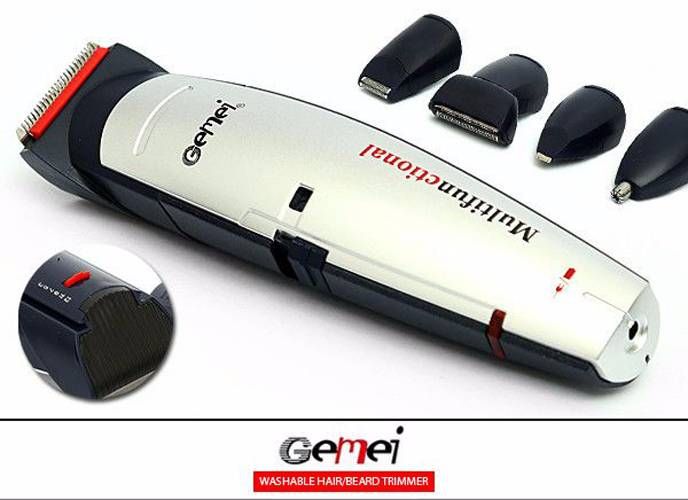 Gemei 5 in 1 Rechargeable Hair Clipper