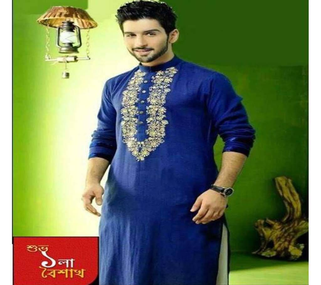 Gents Boishakhi Cotton Punjabi