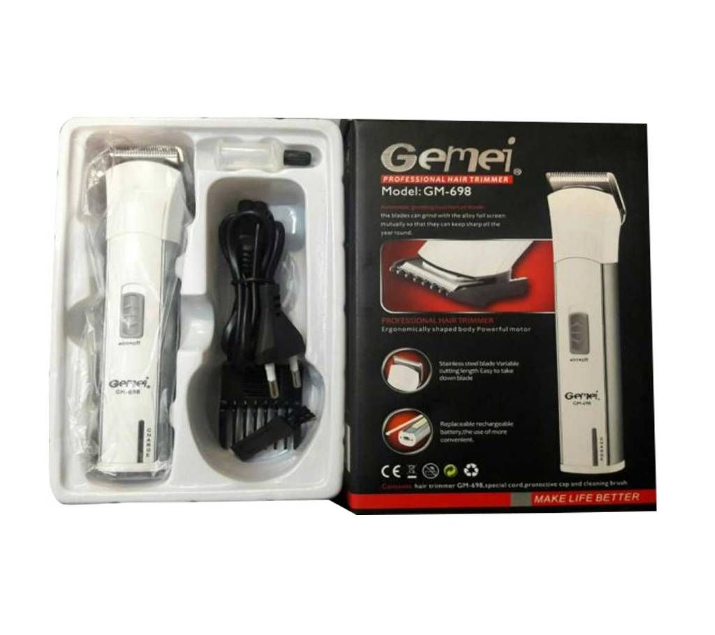 Gemei Rechargeable Hair Trimmer GM-698