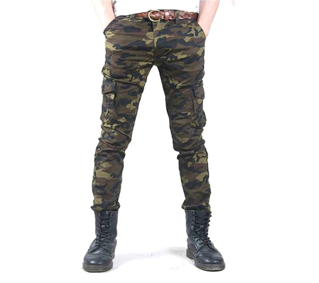 Menz Brown Shed Cargo Army Pant (Camouflage)