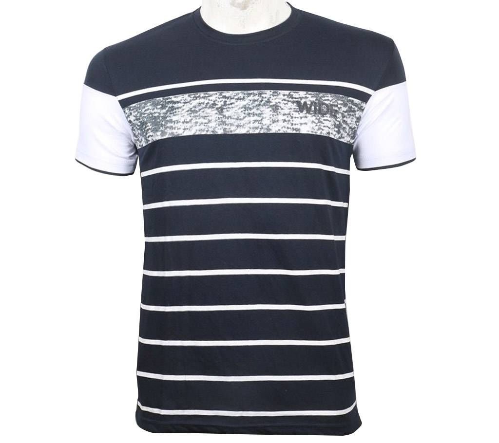 wide half sleeve t-shirt
