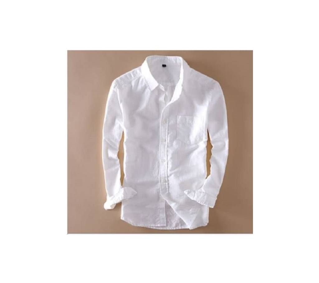 Mens full sleeve Formal White Sirt