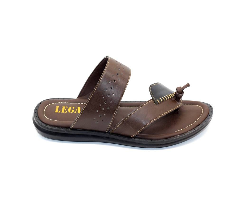 Menz Casual Leather Sandals LFL 032 Brown