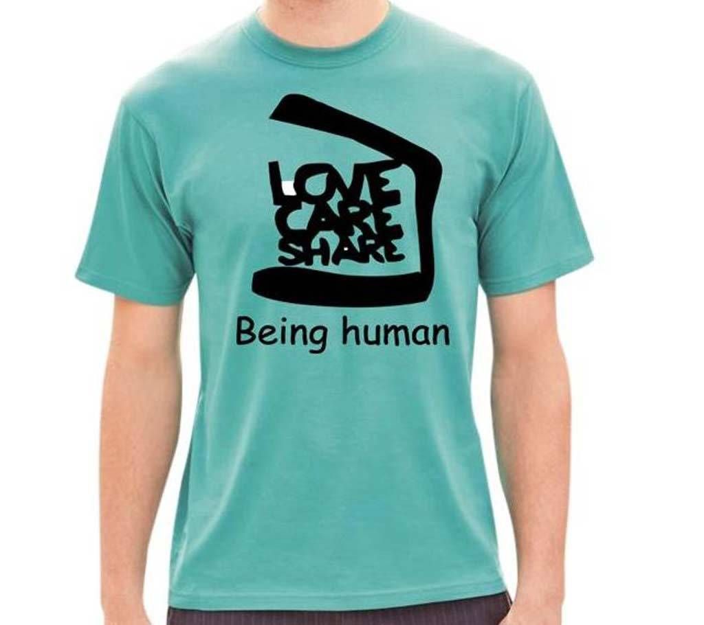 Mens Being Human Cotton Round Neck  t-shirt