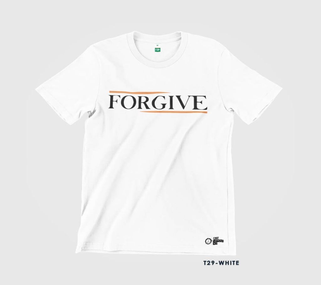FORGIVE half sleeve t-shirt