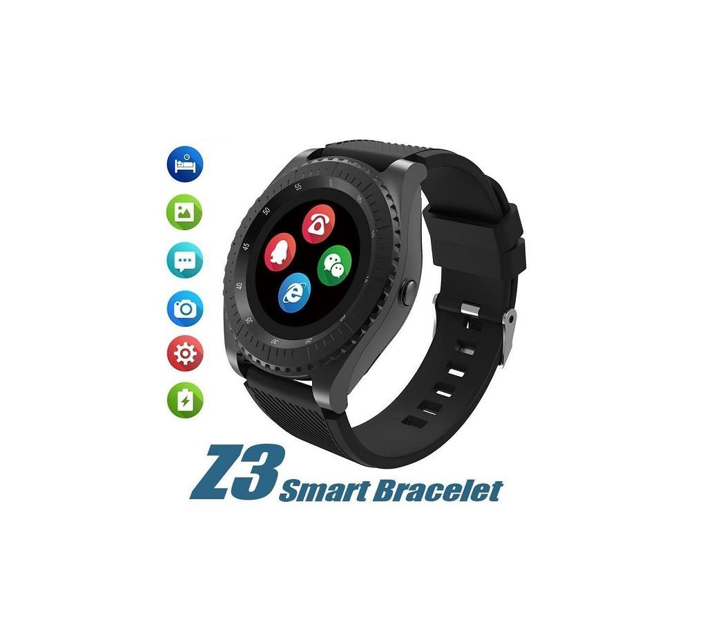 Z3 Smart Watch Sim Supported And Bluetooth