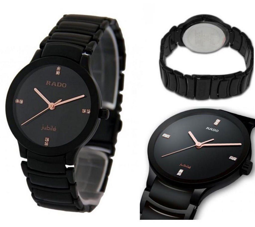 Rado Jubile Black Dial gents wrist watch (Copy)
