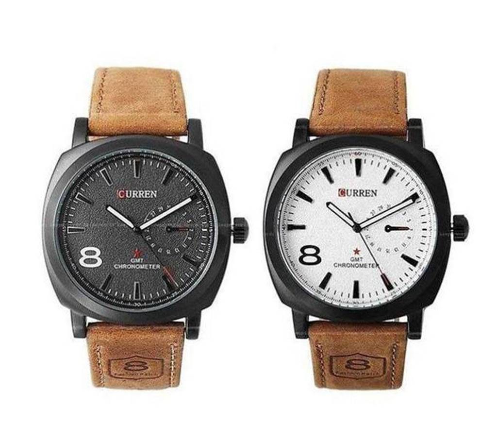 2 Curren gents watch combo offer 