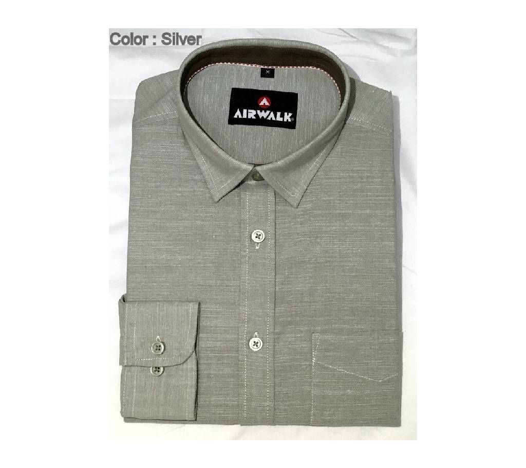 Yarn Dyed Slub Formal Shirt