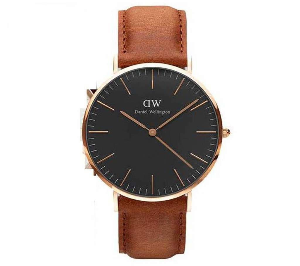 DW  STYLISH MENS WATCH COPY