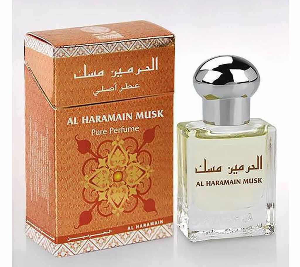 Al Haramain Musk -Pure Perfume for men 15ml Dubai