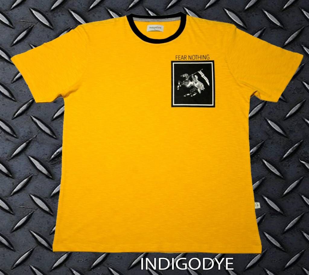 unisex FEAR NOTHING -Just brave  t shirt  by indigo