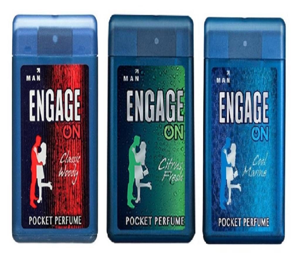 Engage Pocket Perfume 18ml - India (2pcs) 