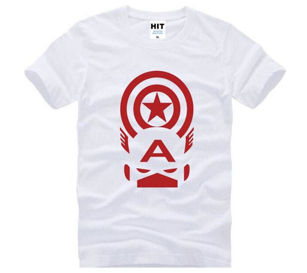Mens Star Round Neck  t-shirt