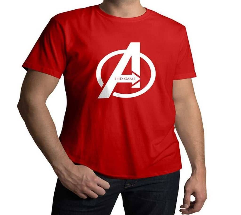 Mens End Game Cotton Round Neck  t-shirt