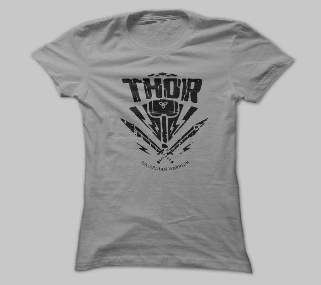 THOR ASH COTTON TSHIRT FOR MEN