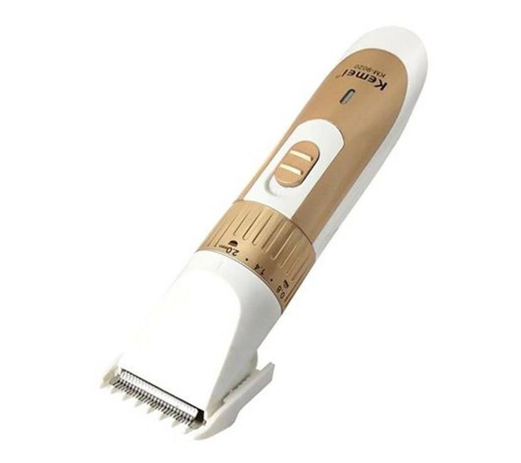 Kemei KM 9020 (Professional Hair Trimmer) - White 