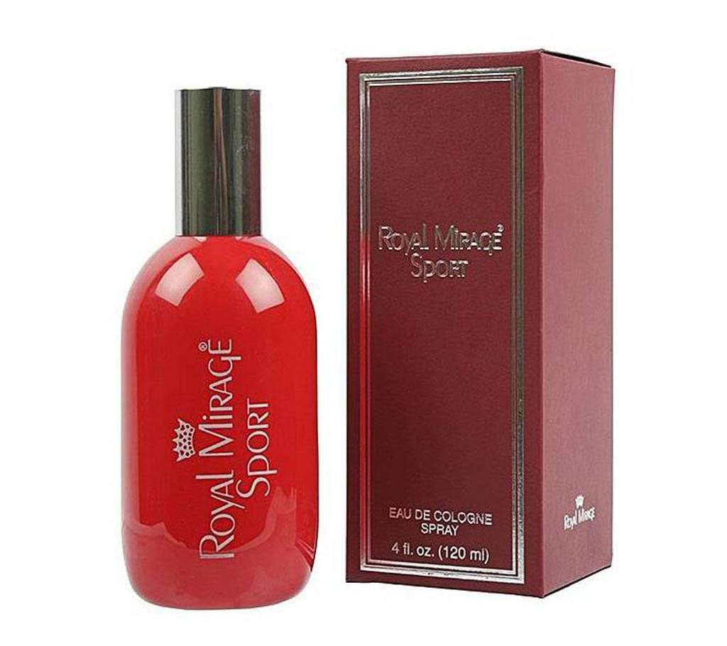 ROYAL MIRAGE Sport Eau de Cologne Spray - 120ml France 