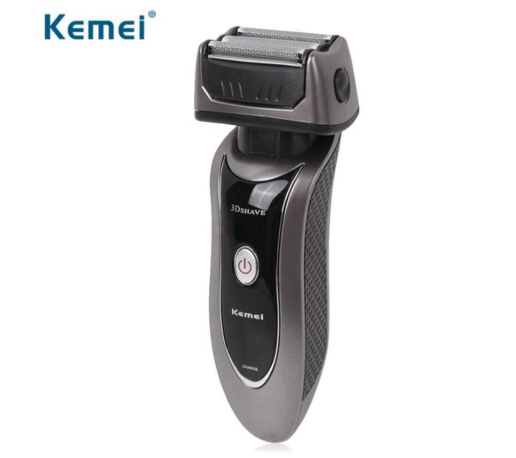 Kemei 3 Heads Electronic Rechargeable Shaver 