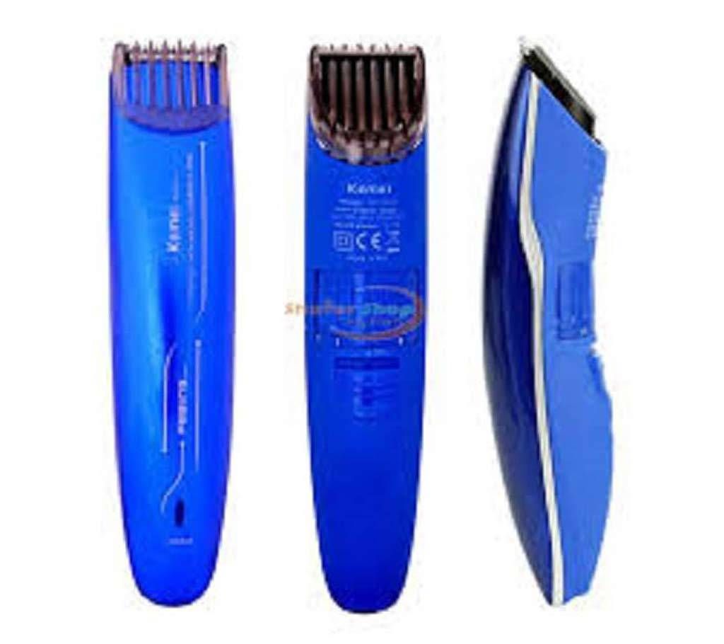 KM-2013 Rechargeable Hair Clipper/Trimmer - Blue