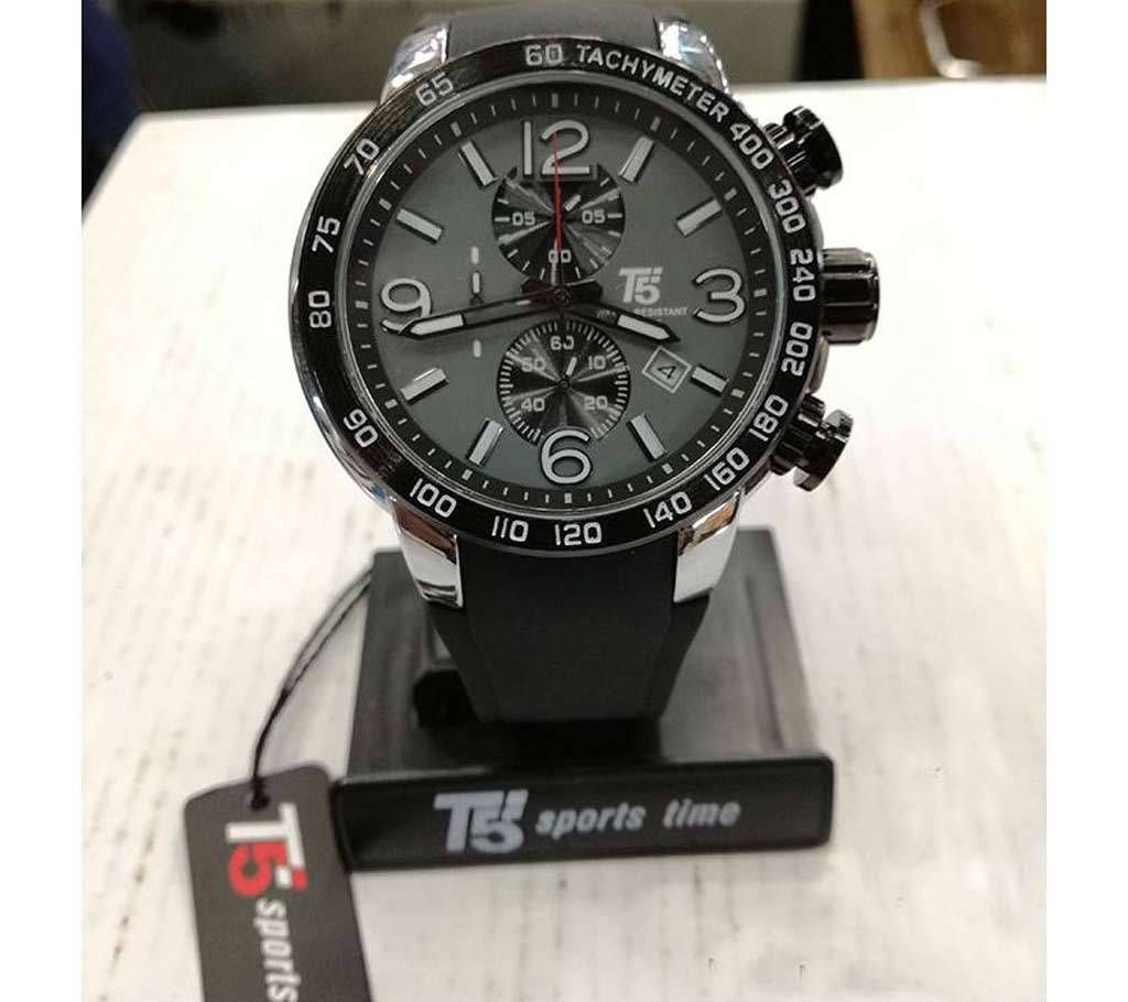 T5 Mens Chronograph Sports Wrist Watch 