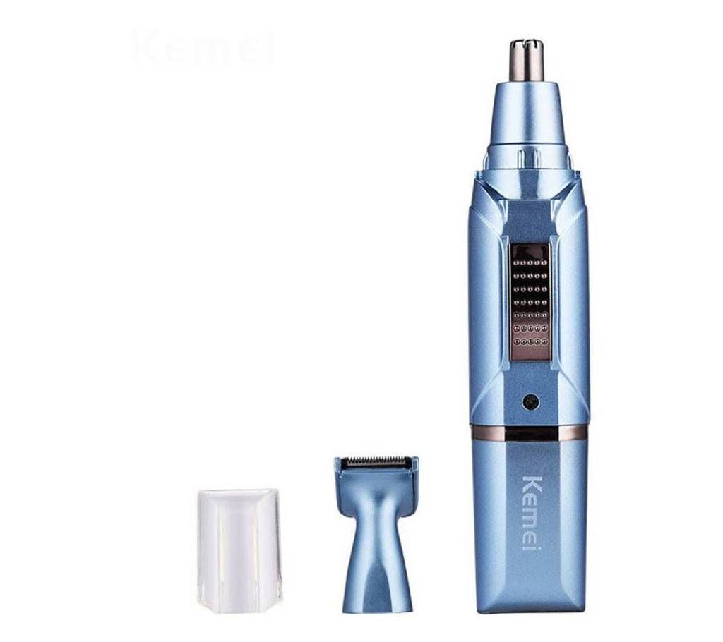 Kemi Km-199 2 In 1 Cordless Nose & Hair Trimmer
