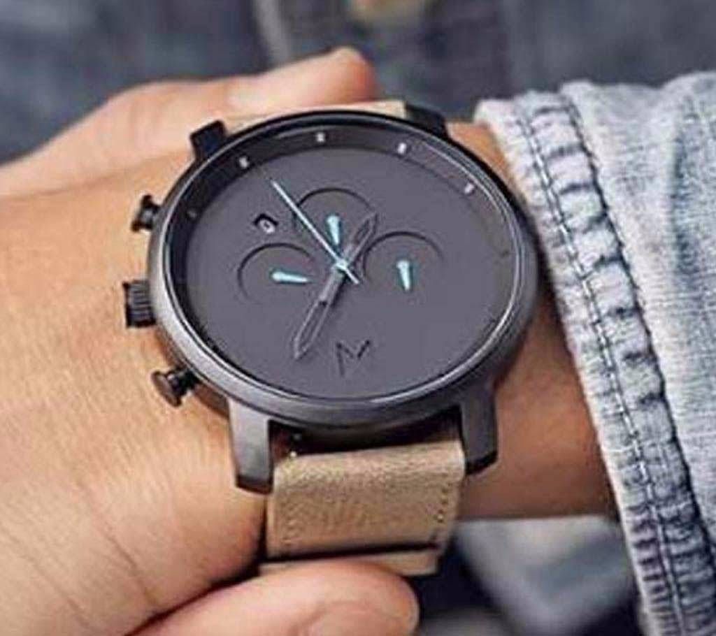 MVMT Men's Leather Watch - Copy