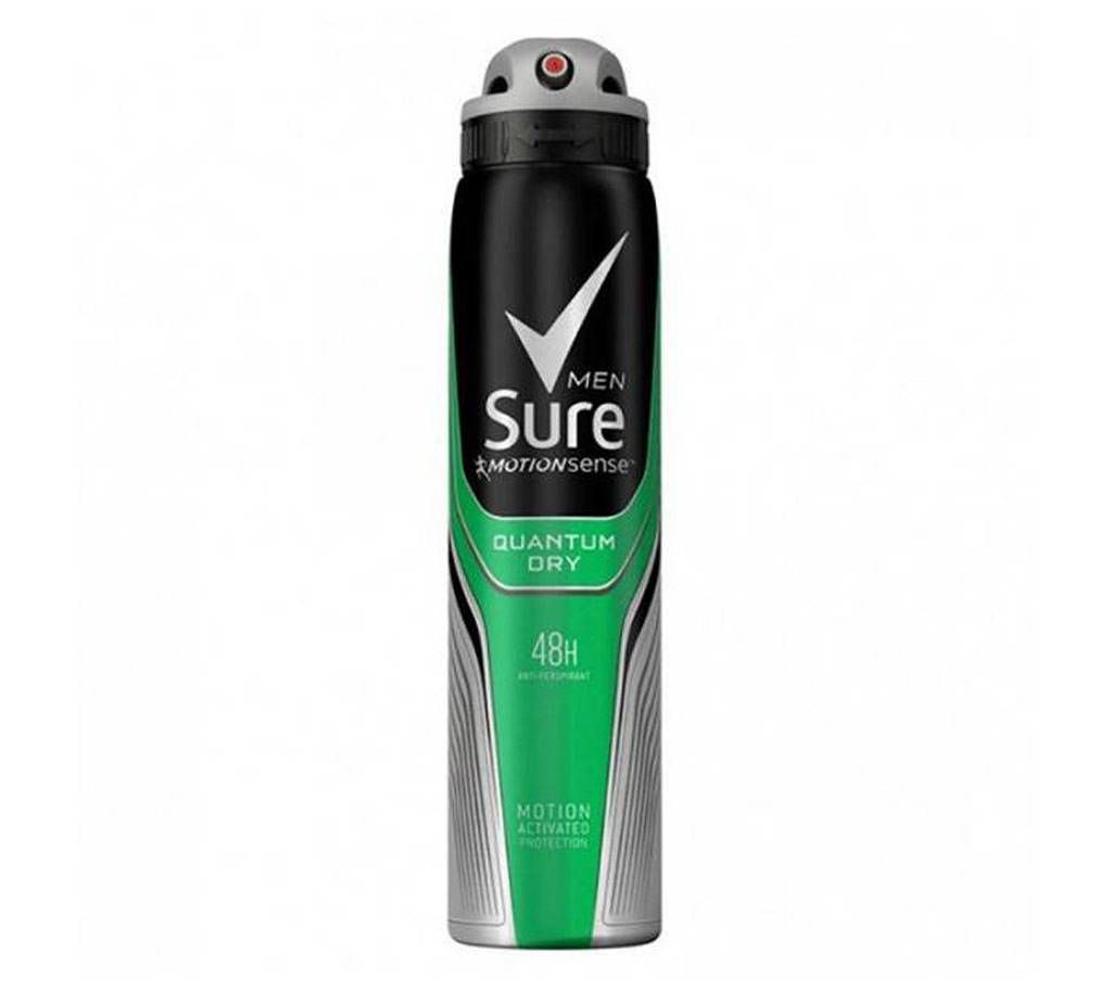 Sure Men Quantum Dry anti-perspirant deodorant 250ml-UK