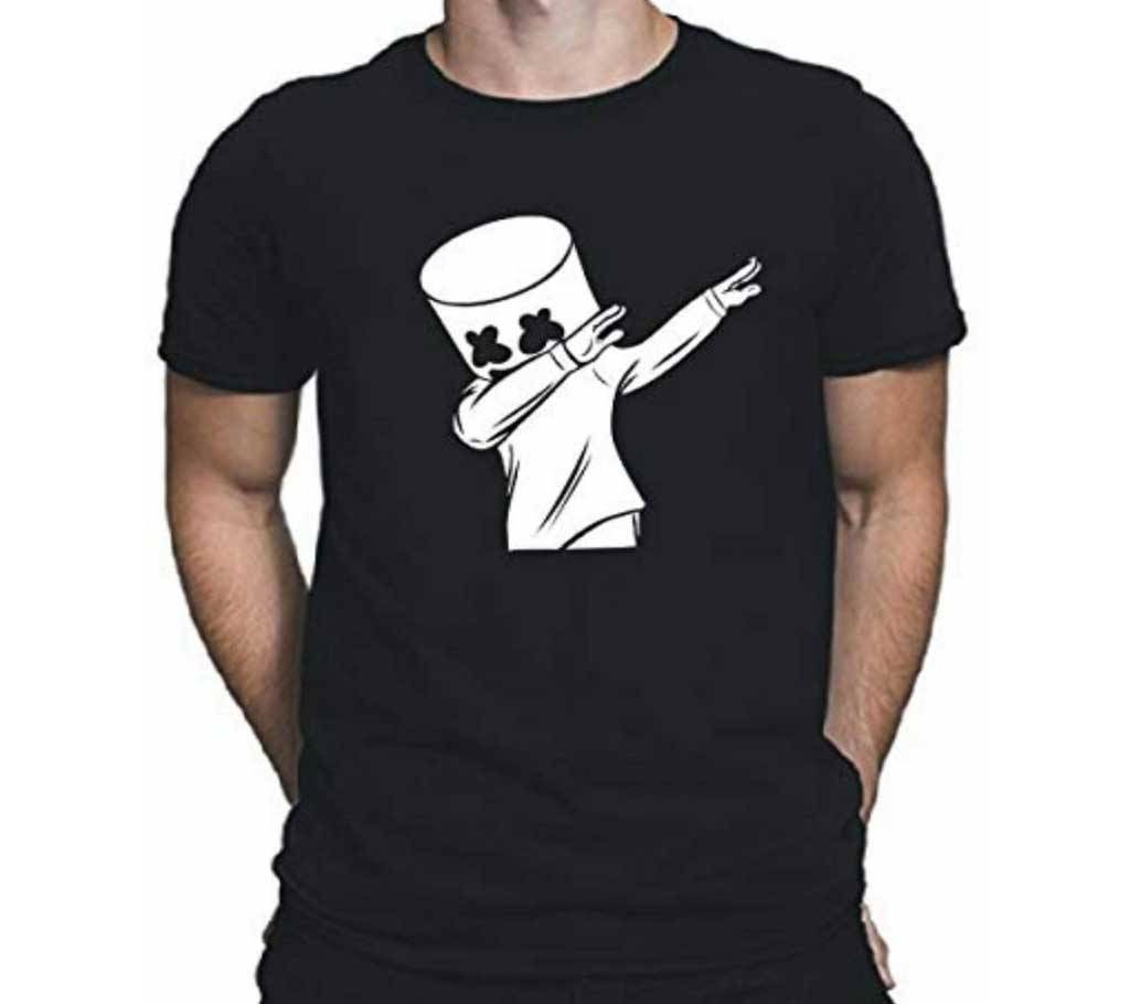 Mershello Cotton Round Neck  t-shirt