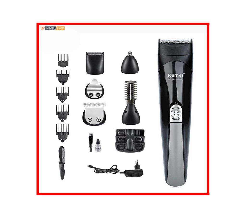 Rechargeable Shaver and Trimmer 10 in 1
