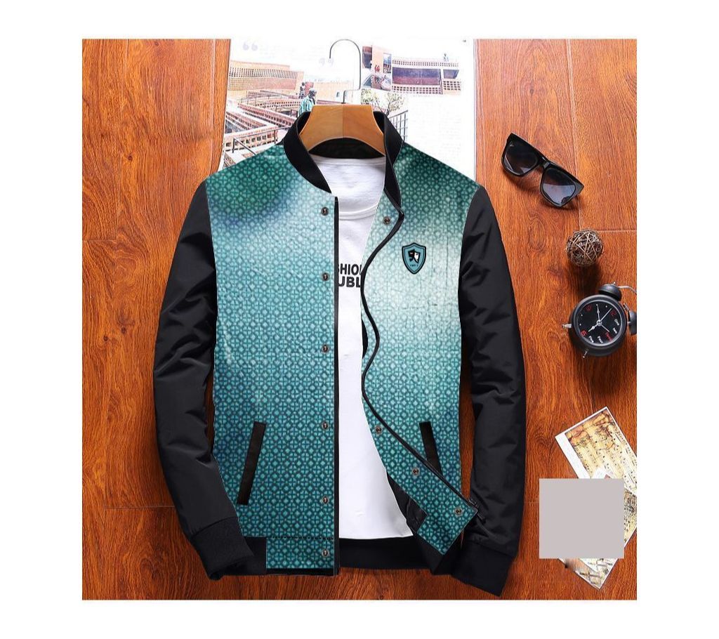 wholesale offers-Mens Stylish Jacket  Paste and Black  FAS