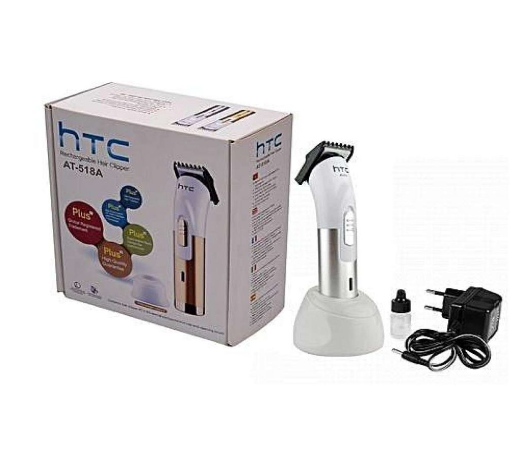 HTC Mini Rechargeable Hair Clipper/Trimmer AT-518A