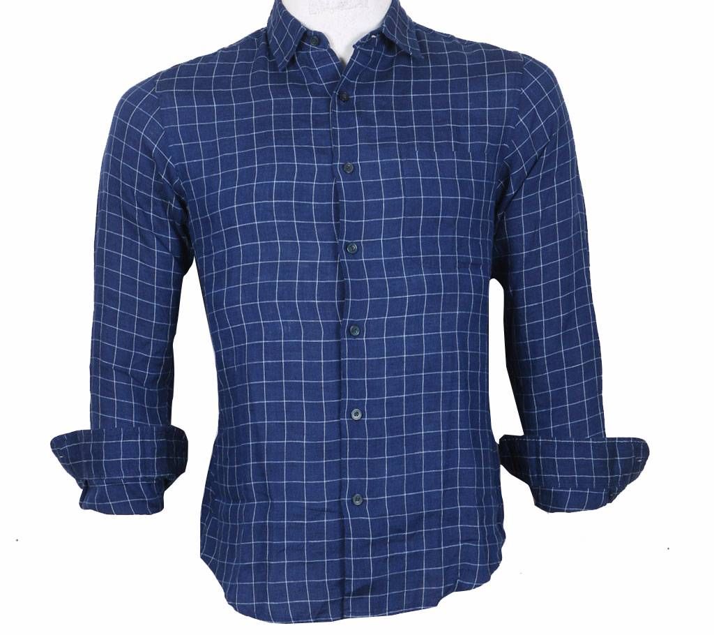 BLUE SQR casual full sleeve shirt