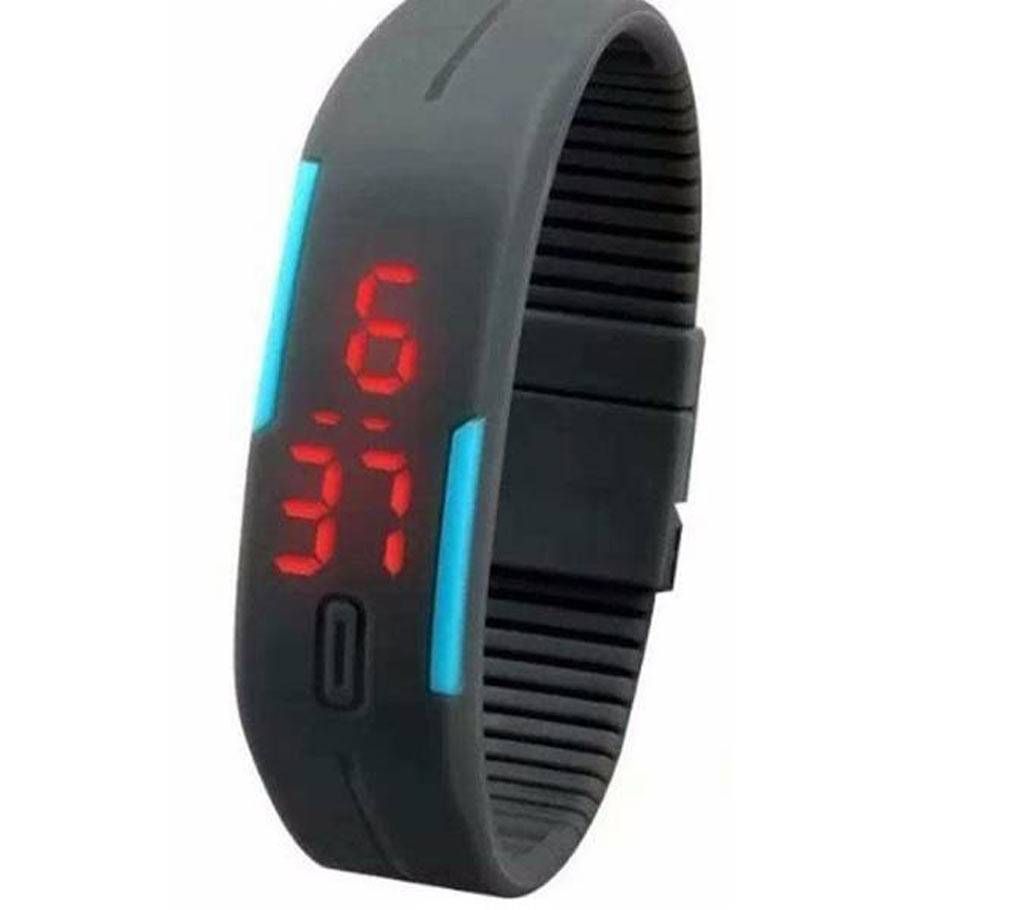 LED unisex sports watch 