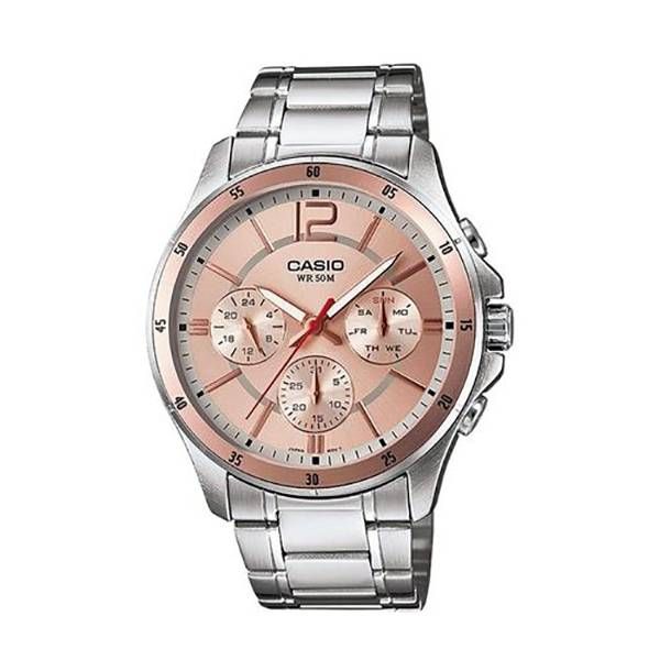 Casio MTP-1374D-9AVDF Stainless Steel Wrist Watch
