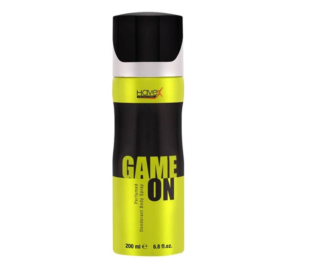 Havex (Game On) Deodorant Body Spray For Men 200ml (UAE)