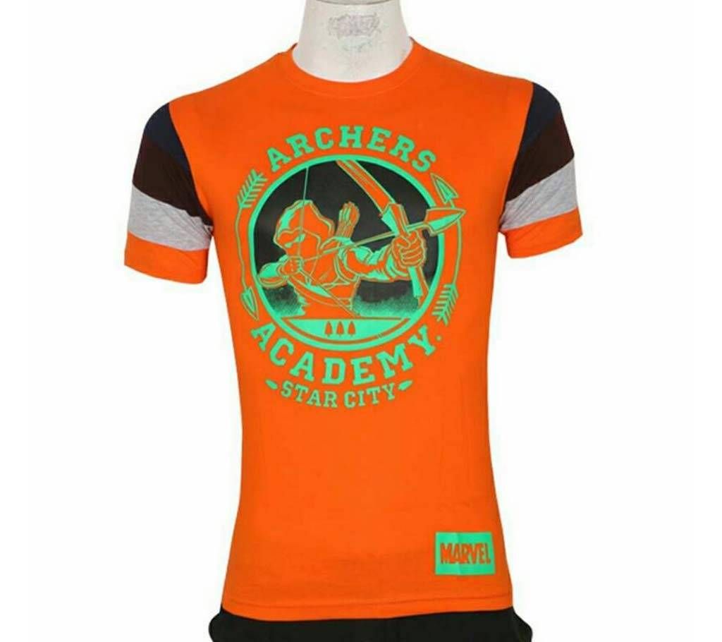 Gents MARVEL Half Sleeve Cotton T-Shirt