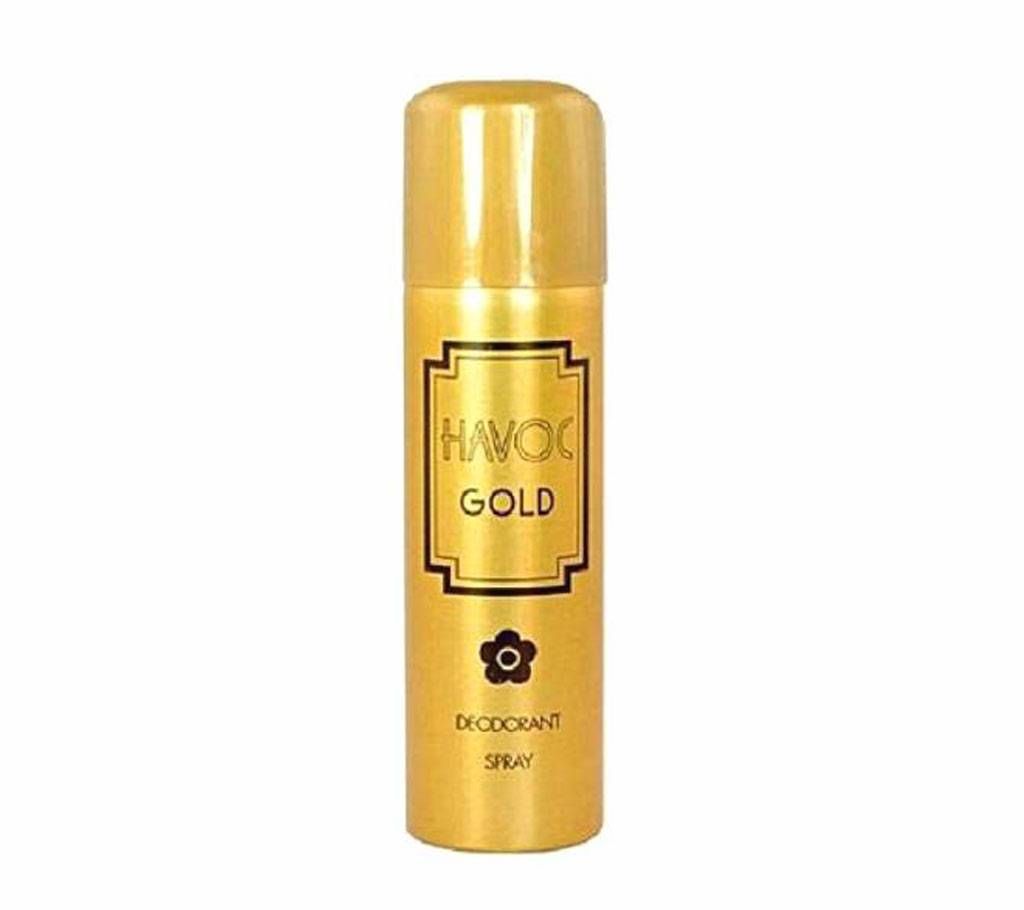 HAVOC BODY SPRAY GOLD For Men  (Dubai)
