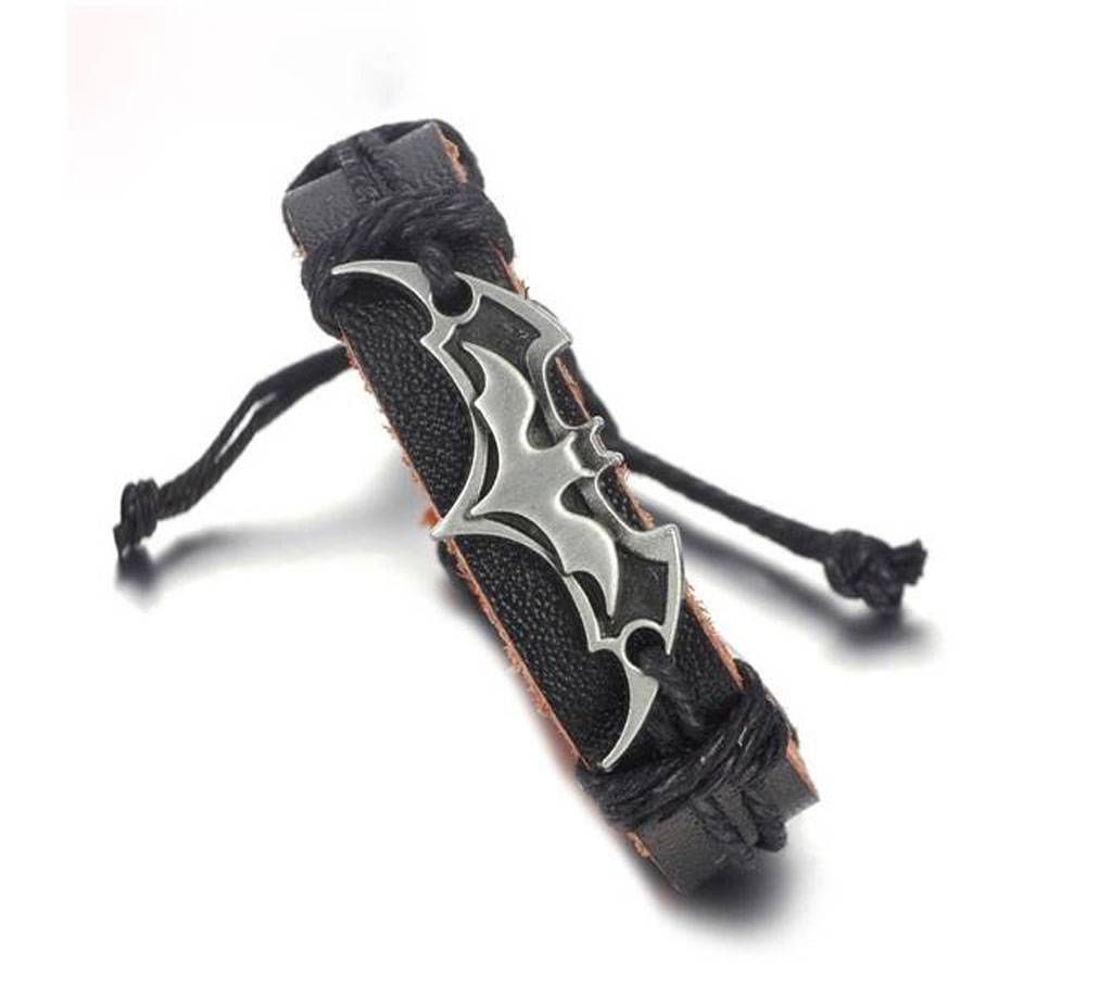 BAT MAN B58 gents leather bracelet