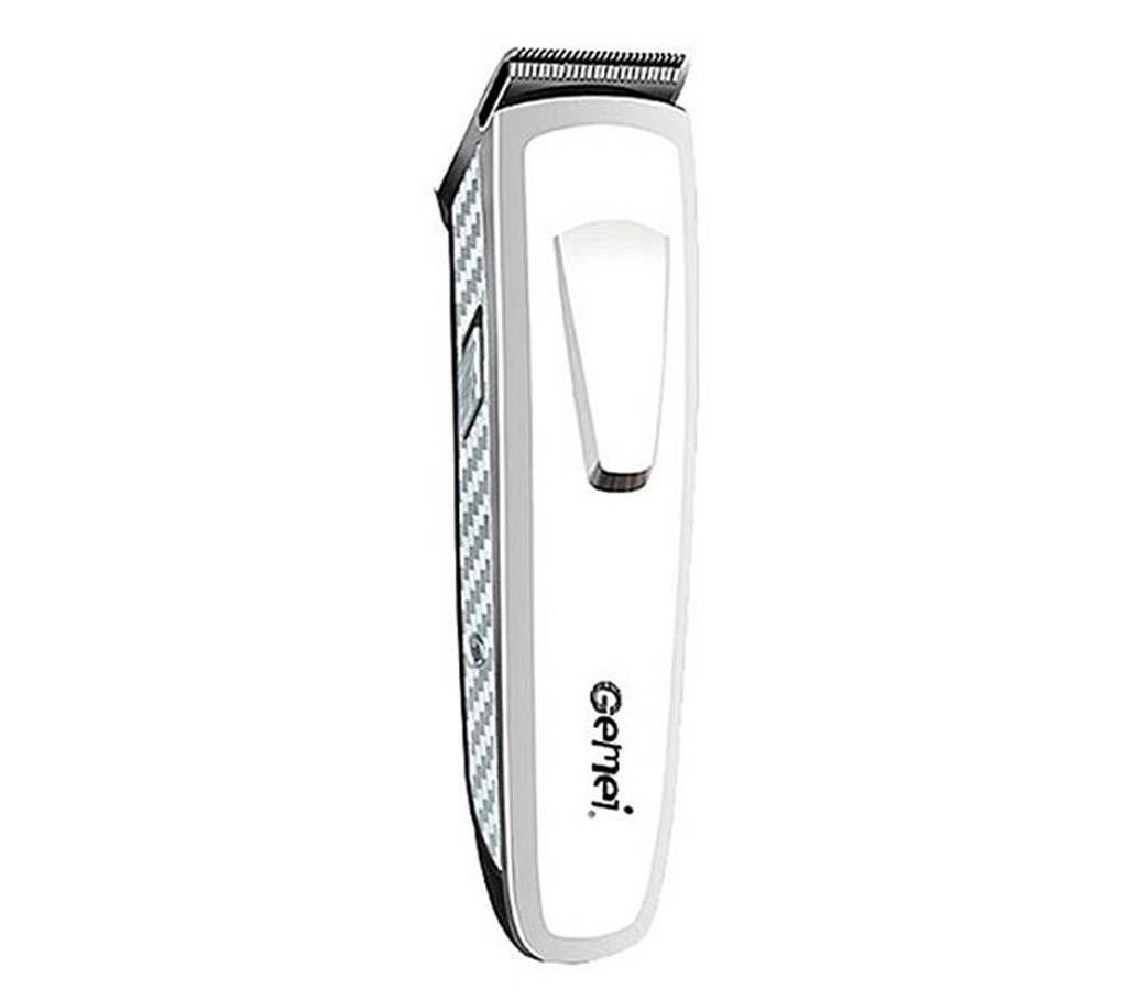 Gemei Rechargeable Hair Trimmer GM-613 - White