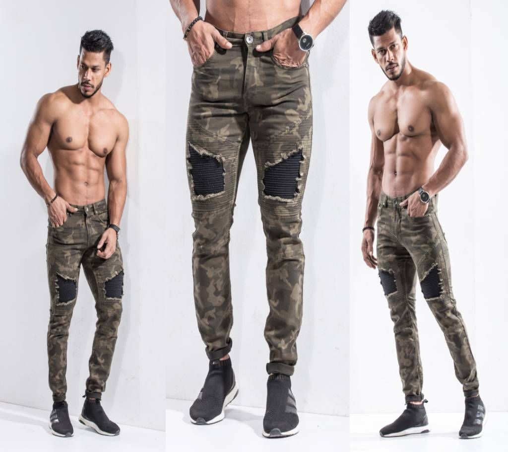 Camo Destroy CBC fabric pant for men 