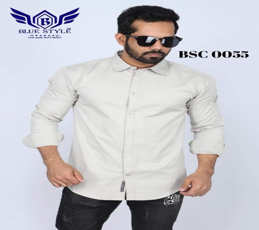 Off white casual shirt for men