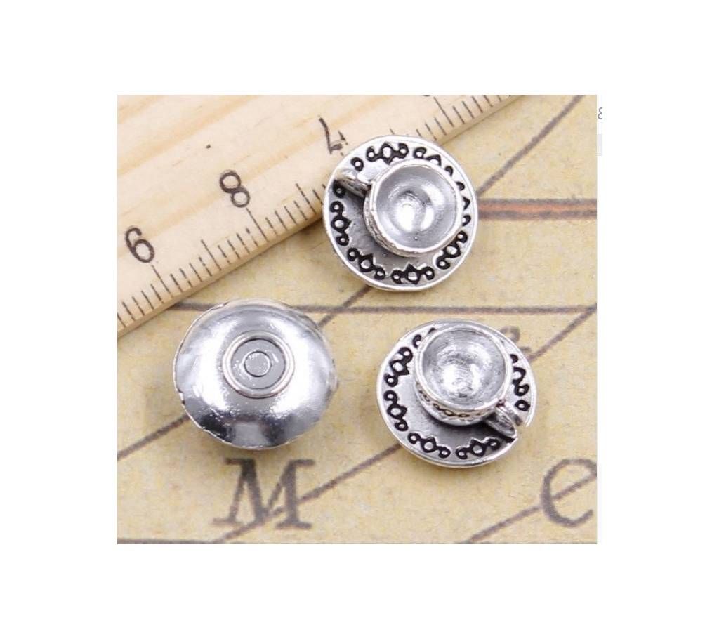 Jewelry Making DIy Zinc Alloy Tea Pot Pendant 