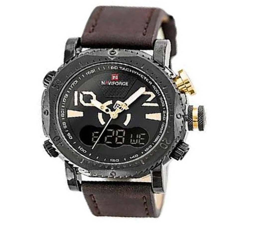 NAVIFORCE PU Leather Wrist Watch For Man