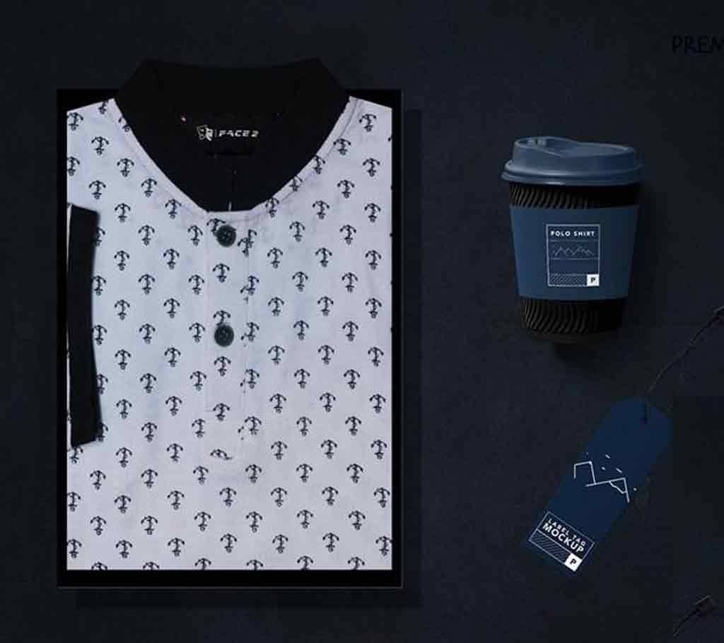  Print Cotton T-shirt - PK19 - FAS