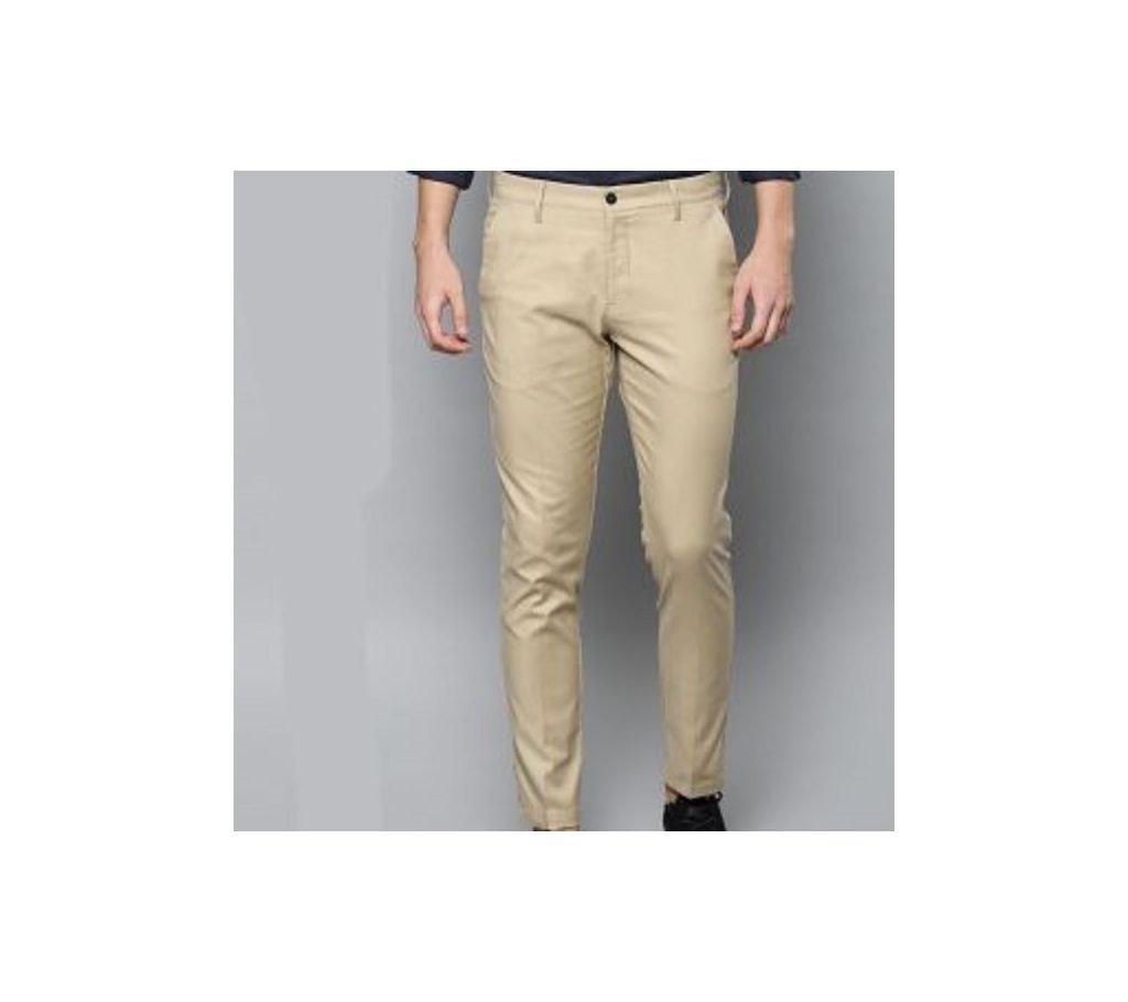 Spanish Cream Slim Fit Gabardine Pant 08