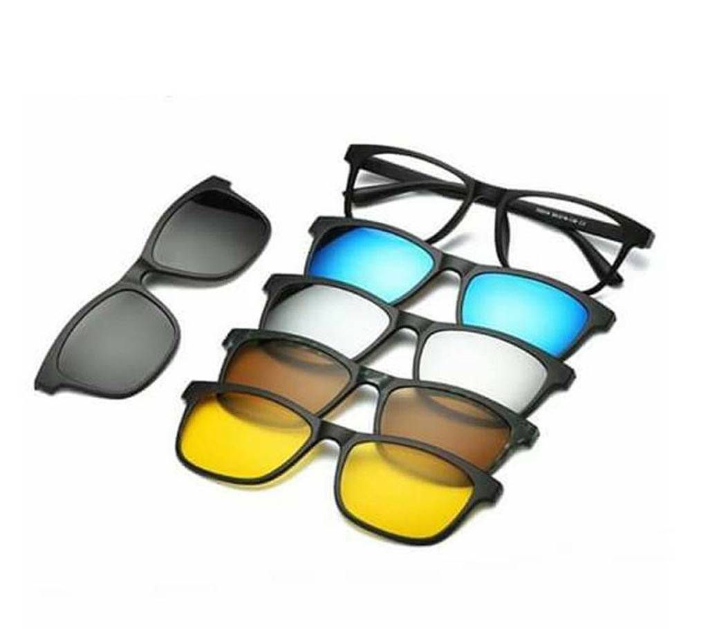 5 in 1 Magic Vision magnet sunglasses 