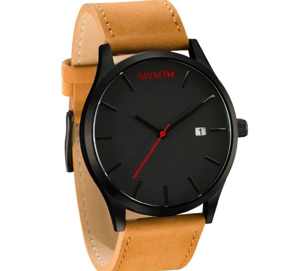 MVMTM Gents Leather Watch
